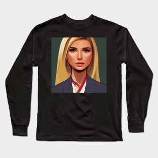 Ivanka Trump | Comics style Long Sleeve T-Shirt